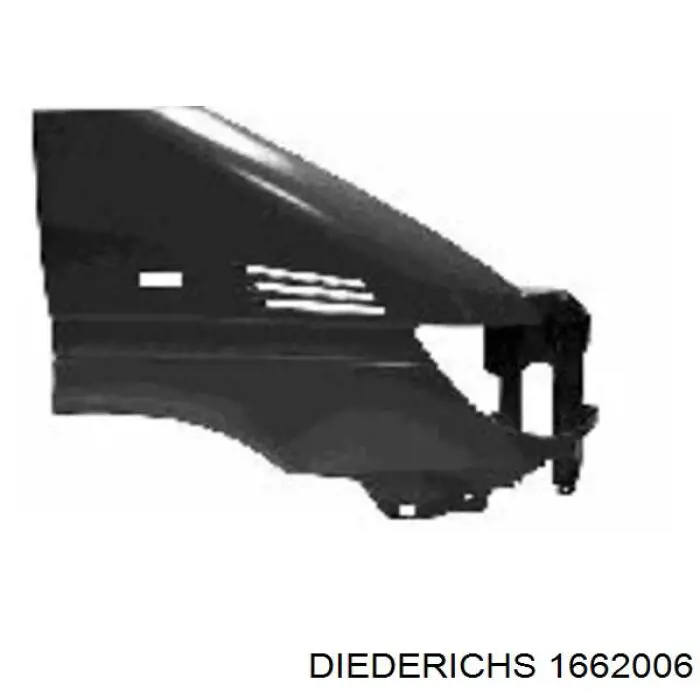 1662006 Diederichs крило переднє праве