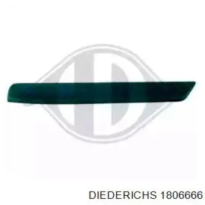Купити 93185044 Opel Накладка бампера заднього, права