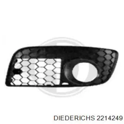 2214249 Diederichs Решітка переднього бампера, ліва