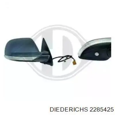 7L6857507GL9B9 VAG Дзеркало заднього виду, ліве