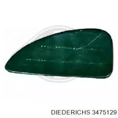 Купити 71715664 Fiat/Alfa/Lancia Дзеркальний елемент дзеркала заднього виду, лівого