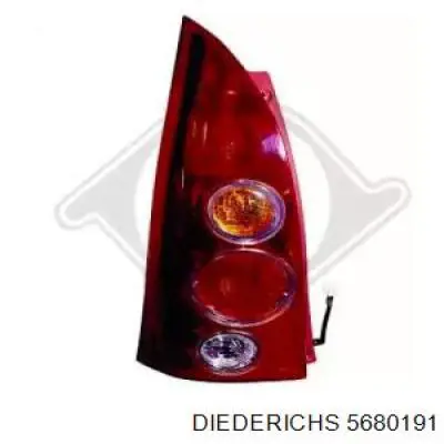 CB8151160 Mazda Задня ліва фара