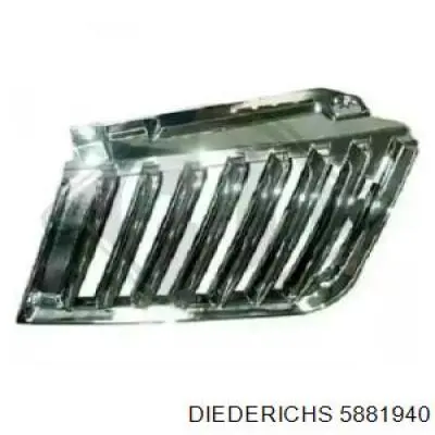 7450A188 Mitsubishi Решітка радіатора права