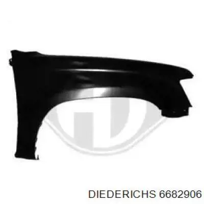 5380135450 Toyota Крило переднє праве