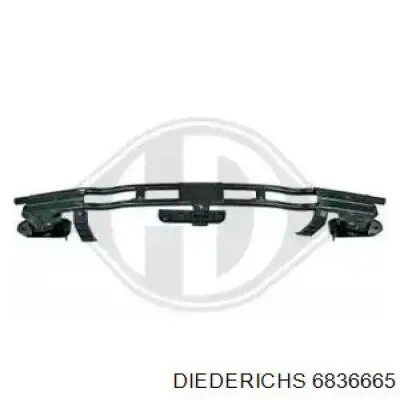 86630A6150 Hyundai/Kia Шина бампера заднього