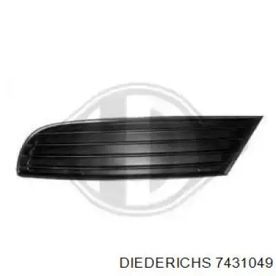 1M0853665B VAG Решітка переднього бампера, нижня