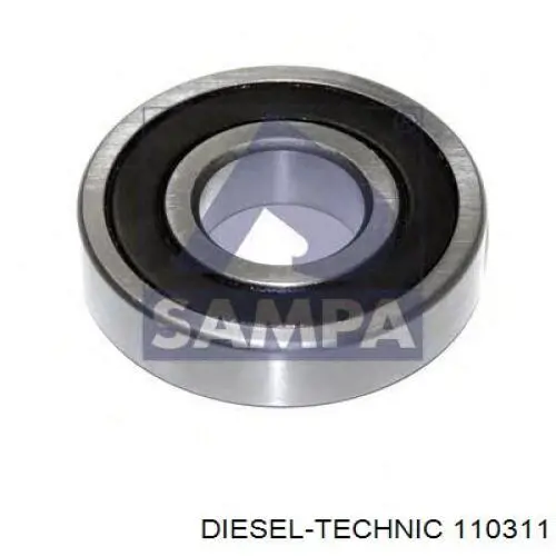 110311 Diesel Technic опорний підшипник первинного валу кпп (центрирующий підшипник маховика)