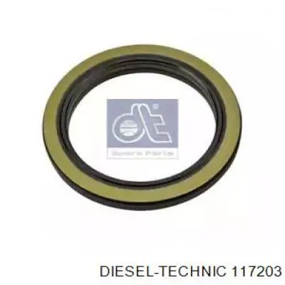 Купити 117203 Diesel Technic Сальник задньої маточини, зовнішній