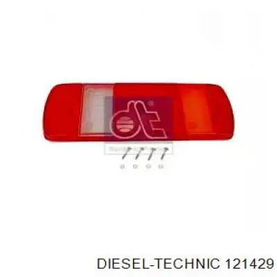 121429 Diesel Technic Скло заднього ліхтаря, лівого