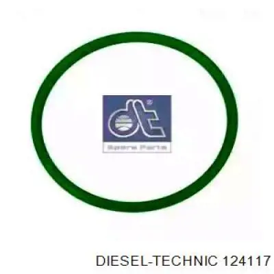 124117 Diesel Technic Прокладка радіатора масляного