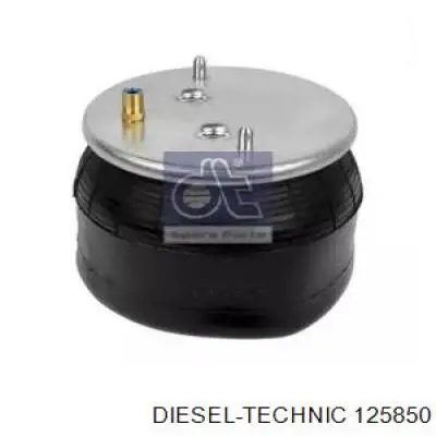 Купити 125850 Diesel Technic Пневмоподушка/Пневморессора моста