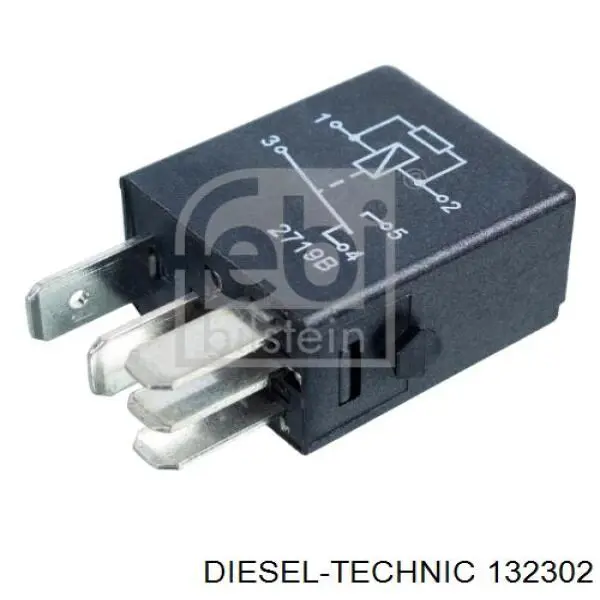 Купити 132302 Diesel Technic Ремкомплект насоса підйому кабіни