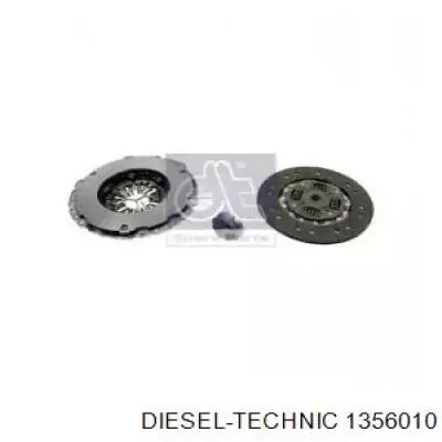 Комплект зчеплення (3 частини) Diesel Technic 1356010 ціна, від 206.27 USD