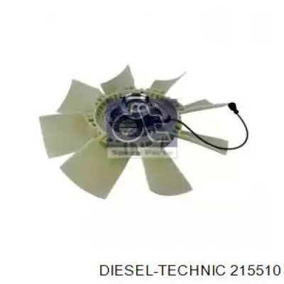 В'язкова муфта вентилятора Diesel Technic 215510 ціна, від 550.99 USD