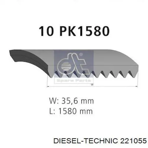 Купити 10PK1580 Continental/Siemens Ремінь генератора