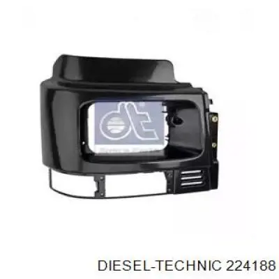 Рамка/облицювання фари правої Diesel Technic 224188 ціна, від 35.85 USD