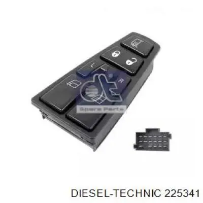225341 Diesel Technic кнопковий блок керування склопідіймачами передній лівий
