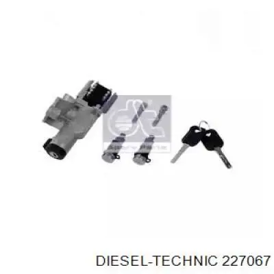 227067 Diesel Technic Личинка замка запалювання