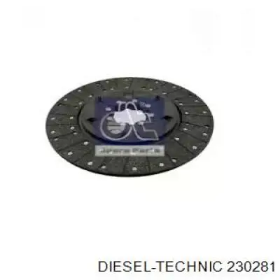 Купити 230281 Diesel Technic Диск зчеплення