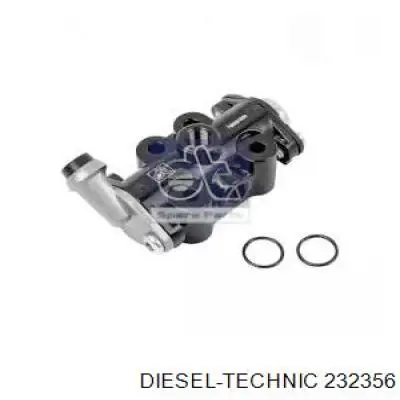 Прискорювальний клапан пневмосистеми Diesel Technic 232356 ціна, від 35.61 USD