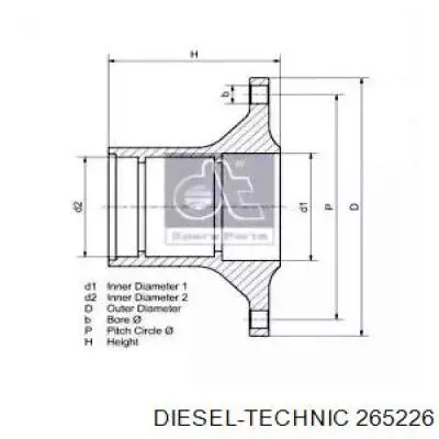 Купити 0330132 Sampa Otomotiv‏ Підшипник ступиці колеса