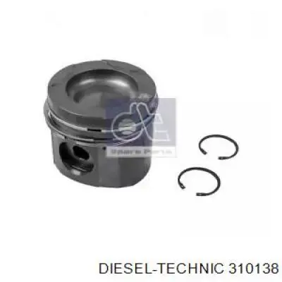 2291200 Mahle Original Поршень в зборі