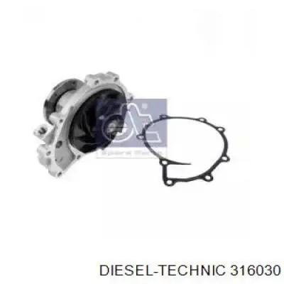 Помпа охолодження Daniparts DPMA426 ціна, від 132.36 USD