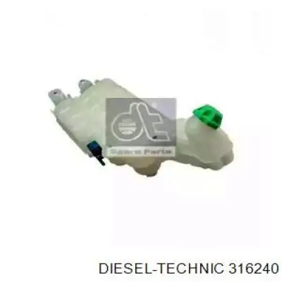 Бачок системи охолодження двигуна розширювальний Diesel Technic 316240 ціна, від 105.96 USD