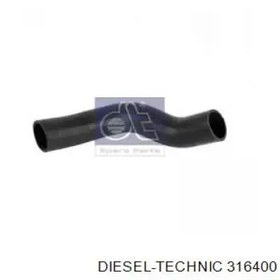 Шланг/патрубок радіатора охолодження, верхній Diesel Technic 316400 ціна, від 14.04 USD