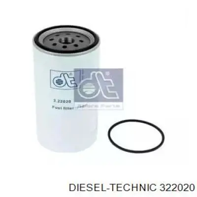 Фільтр тонкого очищення палива Diesel Technic 322020 ціна, від 34.51 USD