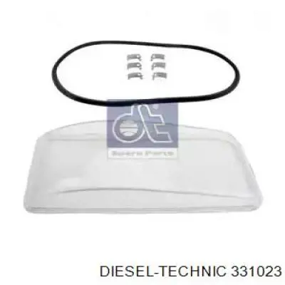 Скло фари лівої Diesel Technic 331023 ціна, від 23.92 USD