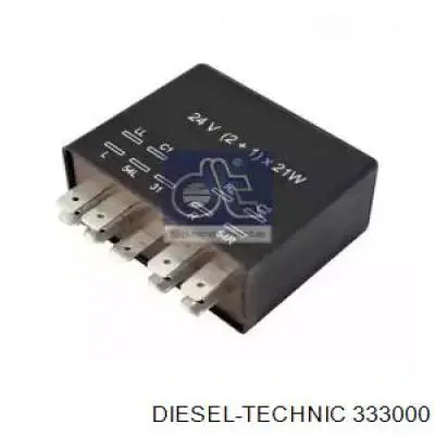 Автомобільні реле поворотів Diesel Technic 333000 ціна, від 26.22 USD
