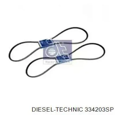 Ремінь приводний, агрегатів 334203SP Diesel Technic