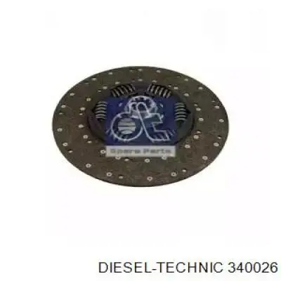 Купити 340026 Diesel Technic Диск зчеплення