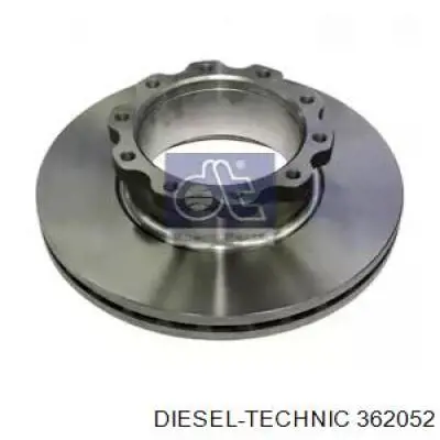 362052 Diesel Technic диск гальмівний передній