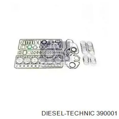 390001 Diesel Technic комплект прокладок двигуна, повний