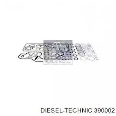 Комплект прокладок двигуна, нижній 390002 Diesel Technic