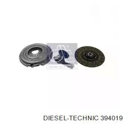 Комплект зчеплення (3 частини) Diesel Technic 394019 ціна, від 545.63 USD