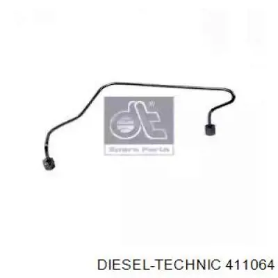 Купити 411064 Diesel Technic Трубка паливна форсунки 4-го циліндру