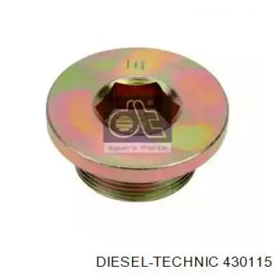 430115 Diesel Technic пробка піддона двигуна
