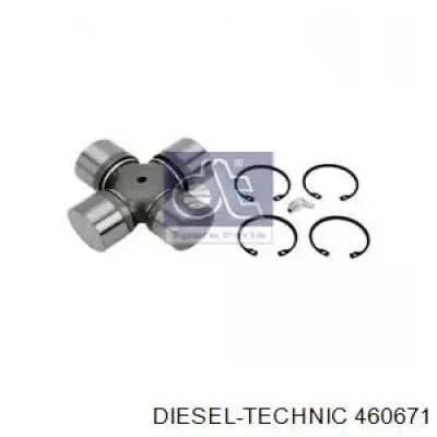 Хрестовина карданного валу Diesel Technic 460671 ціна, від 44.52 USD