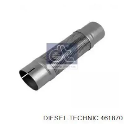 Гофра приймальної труби Diesel Technic 461870 ціна, від 41.38 USD