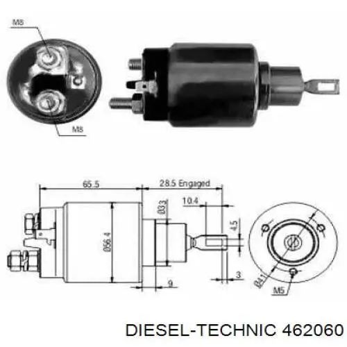 Купити 462060 Diesel Technic Реле поворотів