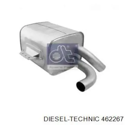 Купити 462267 Diesel Technic Глушник вихлопних газів кінцевий