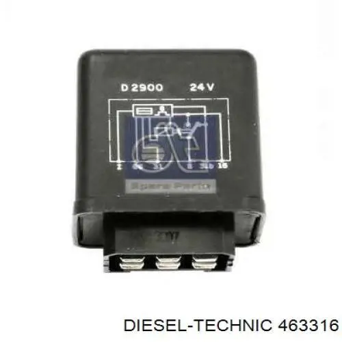 Купити 463316 Diesel Technic Реле управління склоочисника