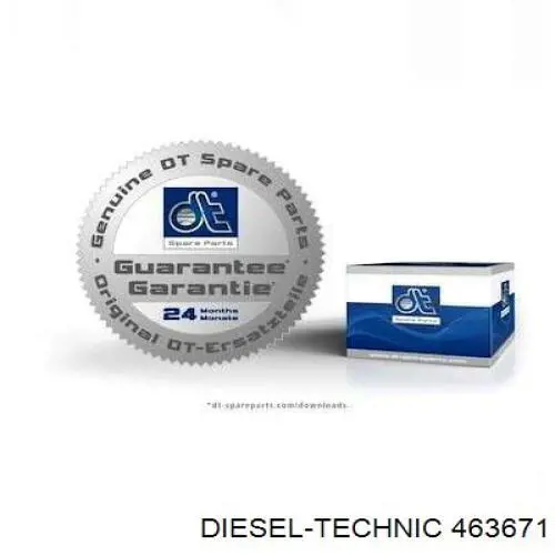 463671 Diesel Technic помпа водяна, (насос охолодження)