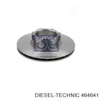 464641 Diesel Technic диск гальмівний передній