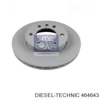 Диск переднього гальма Diesel Technic 464643 ціна, від 45.30 USD
