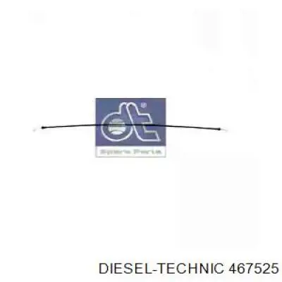 467525 Diesel Technic трос відкривання бічний (зсувний двері)