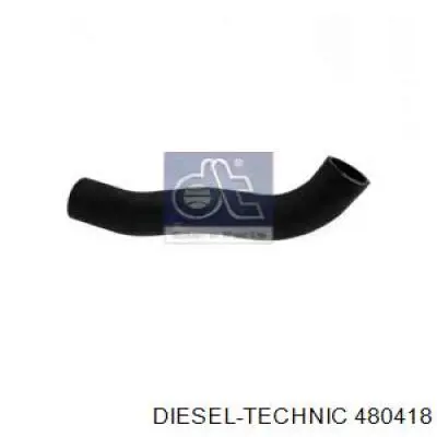 480418 Diesel Technic шланг/патрубок радіатора охолодження, верхній